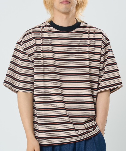 セール】クイックドライボーダーTEE(M1)（Tシャツ/カットソー）｜ROUGH