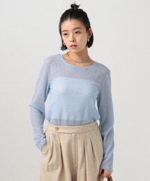 BAYFLOW | シアーカットロングスリーブプルオーバー(Tシャツ/カットソー)
