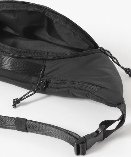 EKAL(エカル)の「Pertex ウエストバッグ(ボディバッグ/ウエストポーチ・メンズ・ブラック/グレー・ONE)」の3枚目の写真