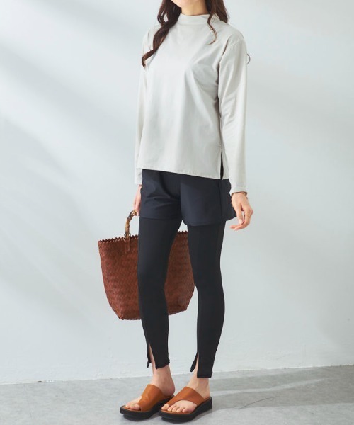 Ocean Pacific（オーシャンパシフィック）の「ラッシュガード付き 5点セット水着（水着・レディース・ブラック/チェック/ベージュ・MEDIUM/X-LARGE/LARGE）」の18枚目の写真