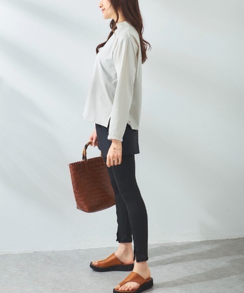 Ocean Pacific（オーシャンパシフィック）の「ラッシュガード付き 5点セット水着（水着・レディース・ブラック/チェック/ベージュ・MEDIUM/X-LARGE/LARGE）」の19枚目の写真