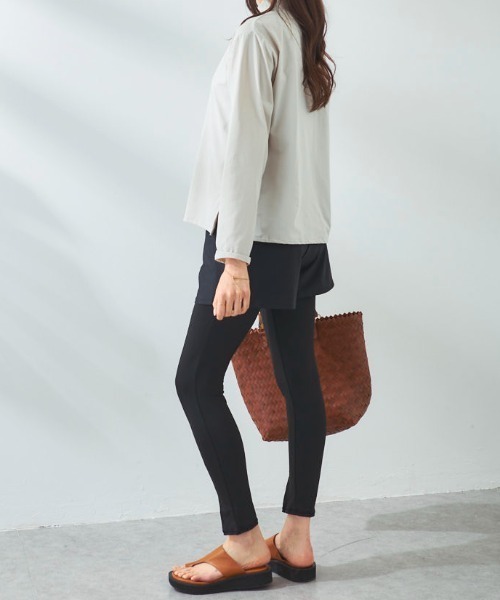 Ocean Pacific（オーシャンパシフィック）の「ラッシュガード付き 5点セット水着（水着・レディース・ブラック/チェック/ベージュ・MEDIUM/X-LARGE/LARGE）」の20枚目の写真