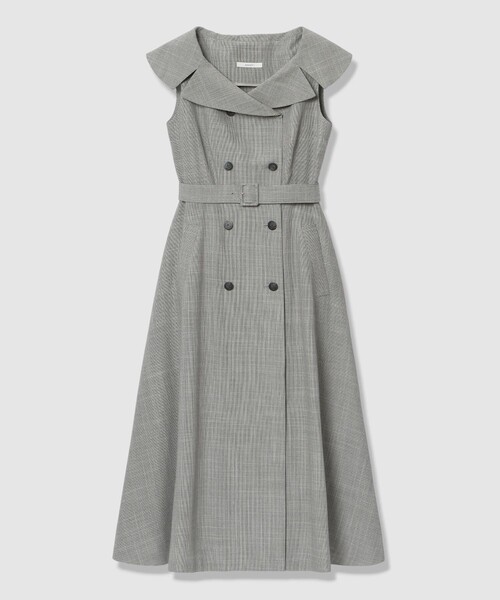 ANAYI（アナイ）の「スラブドビーオフショル ワンピース（ワンピース・レディース・ライトグレー・38/36/34）」の9枚目の写真