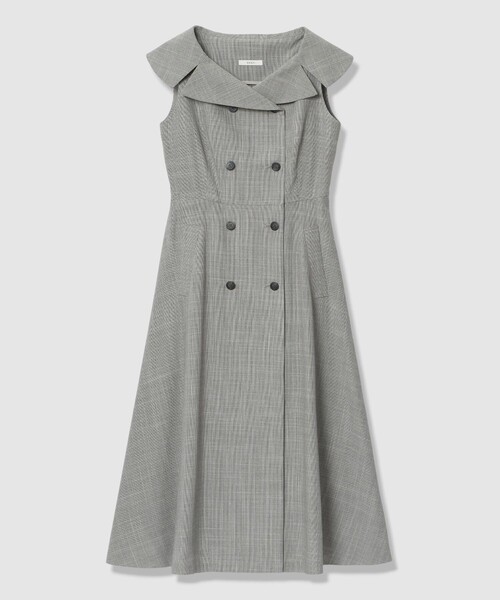 ANAYI（アナイ）の「スラブドビーオフショル ワンピース（ワンピース・レディース・ライトグレー・38/36/34）」の11枚目の写真