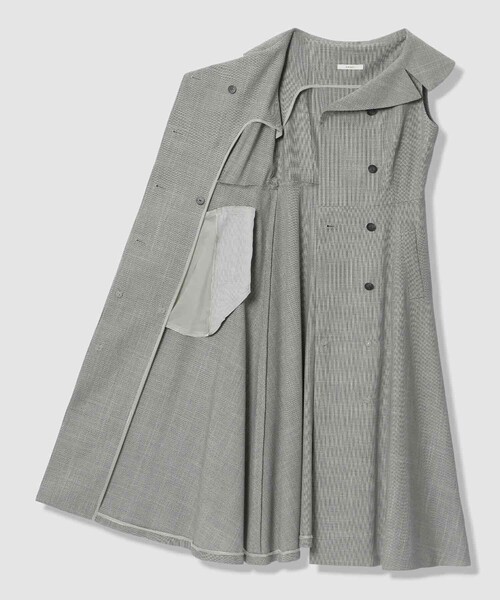 ANAYI（アナイ）の「スラブドビーオフショル ワンピース（ワンピース・レディース・ライトグレー・38/36/34）」の15枚目の写真