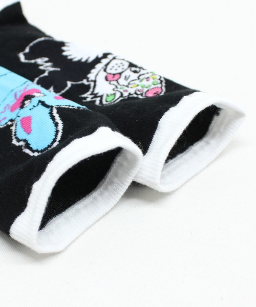 RNA（アールエヌエー）の「E5259 アイスキャラソックス（ソックス/靴下・レディース・ブラック/ホワイト/パープル・FREE）」の14枚目の写真