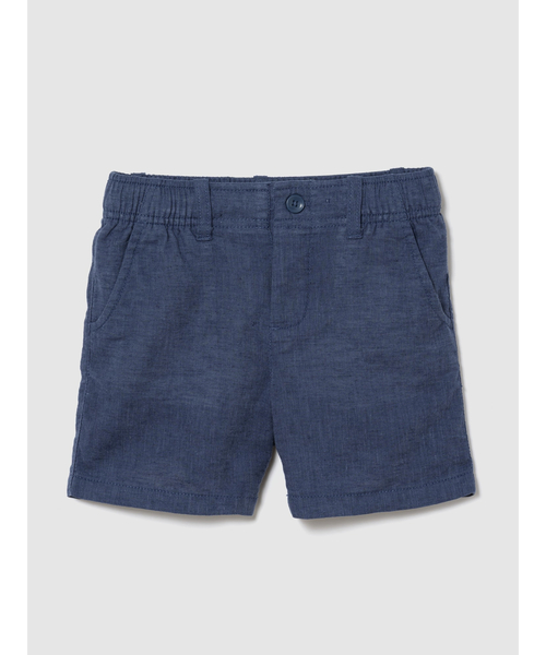 GAP（ギャップ）の「コットンリネン ショートパンツ (幼児・ベビー)（その他パンツ・キッズ・ブルー/グリーン/ブルー系その他/ベージュ・70cm/80ｃｍ/90cm/95cm/100cm/105cm/110cm）」の4枚目の写真