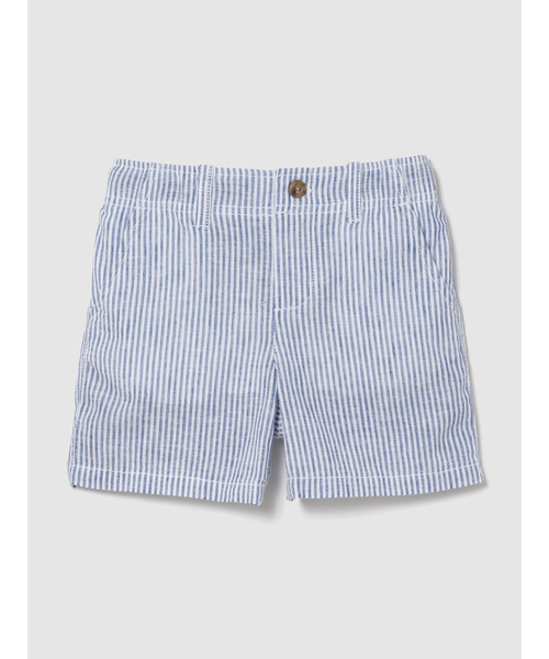 GAP（ギャップ）の「コットンリネン ショートパンツ (幼児・ベビー)（その他パンツ・キッズ・ブルー/グリーン/ブルー系その他/ベージュ・70cm/80ｃｍ/90cm/95cm/100cm/105cm/110cm）」の3枚目の写真