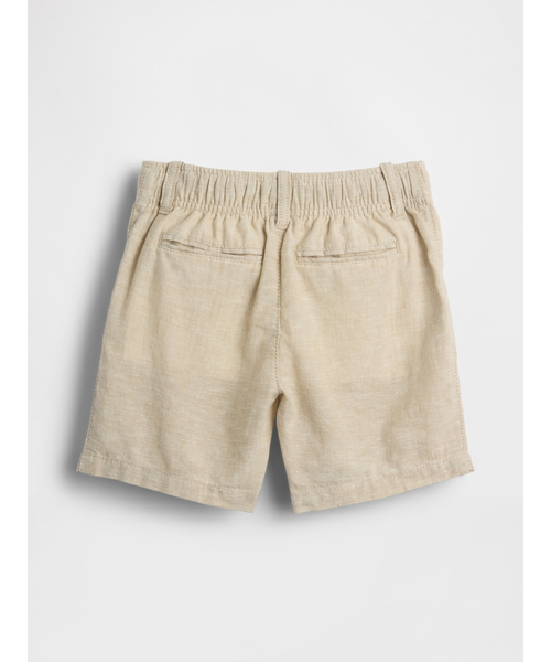 GAP（ギャップ）の「コットンリネン ショートパンツ (幼児・ベビー)（その他パンツ・キッズ・ブルー/グリーン/ブルー系その他/ベージュ・70cm/80ｃｍ/90cm/95cm/100cm/105cm/110cm）」の5枚目の写真