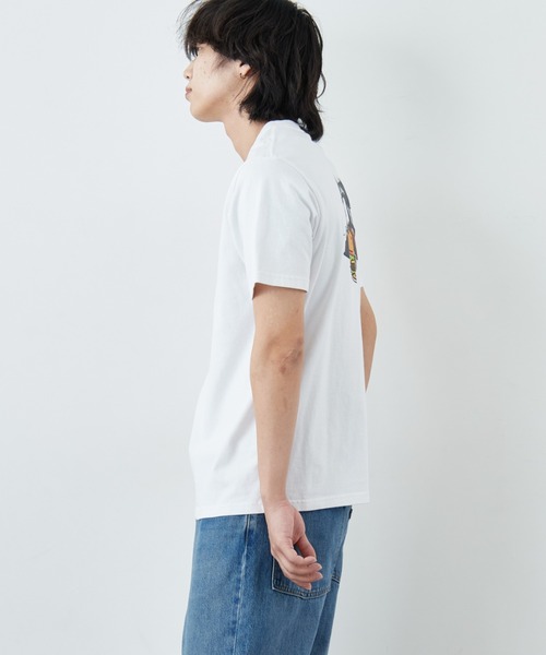 CHUMS（チャムス）の「[CHUMS/チャムス] HANDMADE HAMBURGER バックプリントTシャツ（Tシャツ/カットソー・レディース・ブラック/ホワイト/グレイッシュベージュ・XL/L/M）」の21枚目の写真