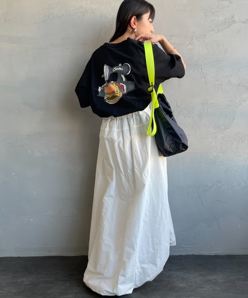 HANDMADE HAMBURGER 後背印花T恤
