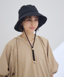 KATHARINE ROSS（キャサリンロス）の「【KATHARINE ROSS】【UV/COOL/撥水/ウォッシャブル】ストラップ付バケットハット（ハット）」