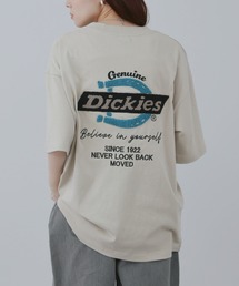 【GENUINE Dickies / ジェニュインディッキーズ】 ユニセックスバック刺繍Ｔシャツ