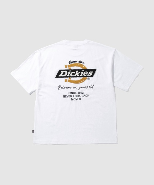 Dickies（ディッキーズ）の「【GENUINE Dickies / ジェニュインディッキーズ】 ユニセックスバック刺繍Ｔシャツ（Tシャツ/カットソー・メンズ・グレイッシュベージュ/ホワイト/スミクロ・M/L/XL）」の19枚目の写真