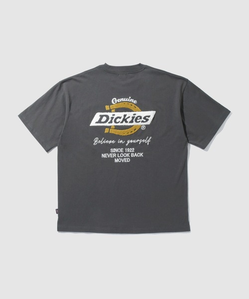 Dickies（ディッキーズ）の「【GENUINE Dickies / ジェニュインディッキーズ】 ユニセックスバック刺繍Ｔシャツ（Tシャツ/カットソー・メンズ・グレイッシュベージュ/ホワイト/スミクロ・M/L/XL）」の20枚目の写真