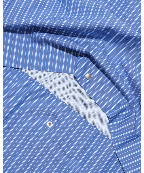 KEBOZ（ケボズ）の「STRIPE BALL SHIRT（シャツ/ブラウス・メンズ・ブルー/ライトブルー・S/M/L/XL/2XL）」の10枚目の写真