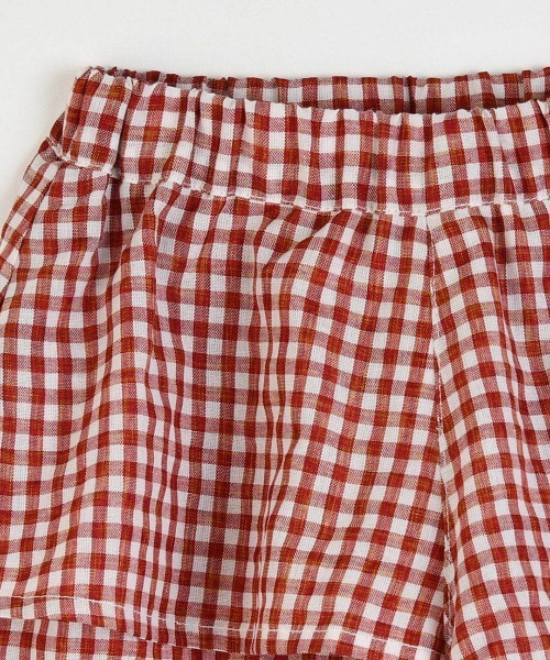 moimoln(モイモルン)の「ベビーブロッサムフレアショートパンツ(その他パンツ・キッズ・ミント/ブラウン・100cm/90cm/80cm/130cm/120cm/110cm)」の9枚目の写真