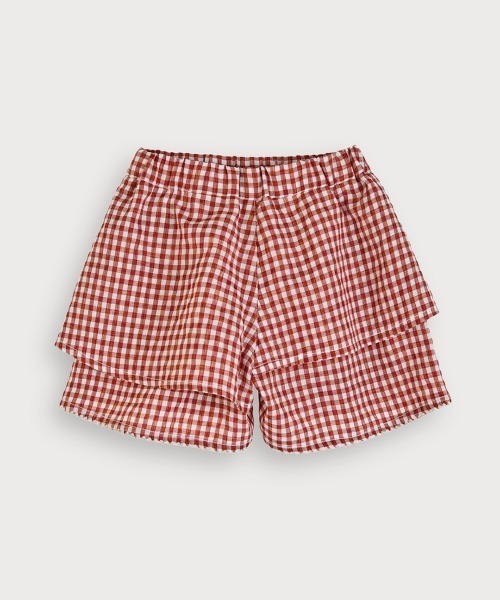 moimoln(モイモルン)の「ベビーブロッサムフレアショートパンツ(その他パンツ・キッズ・ミント/ブラウン・100cm/90cm/80cm/130cm/120cm/110cm)」の8枚目の写真
