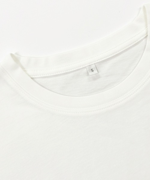 coca（coca）（コカ）の「COTTON from the U.S.フレンチスリーブTシャツ（Tシャツ/カットソー・レディース・グレー/グレイッシュベージュ/ブラック/ホワイト・M/L/XL/S）」の20枚目の写真