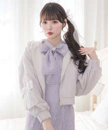 シアーパーカーブルゾン