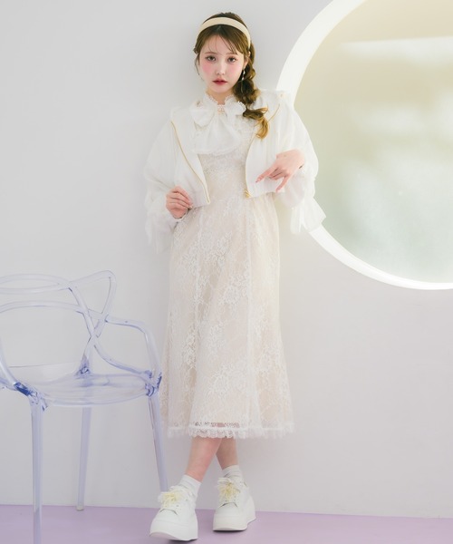 couture BY ROJITA（クチュールバイロジータ）の「シアーパーカーブルゾン（パーカー・レディース・ホワイト/グレー/ブラック・FREE）」の17枚目の写真