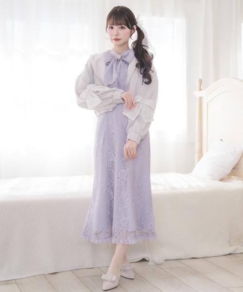 couture BY ROJITA（クチュールバイロジータ）の「シアーパーカーブルゾン（パーカー・レディース・ホワイト/グレー/ブラック・FREE）」の19枚目の写真