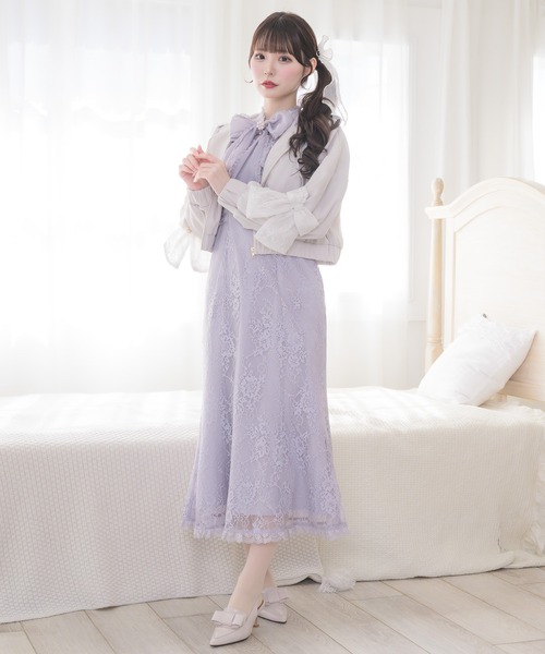 couture BY ROJITA（クチュールバイロジータ）の「シアーパーカーブルゾン（パーカー・レディース・ホワイト/グレー/ブラック・FREE）」の22枚目の写真