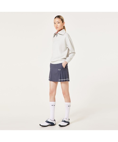 OAKLEY(オークリー)の「オークリー ELEVATE BULGE H/Z PULLOVER FLEECE/トップス/ゴルフレディース/OAKLEY(ブルゾン・レディース・ブラック/オフホワイト・S/M/XS)」の16枚目の写真