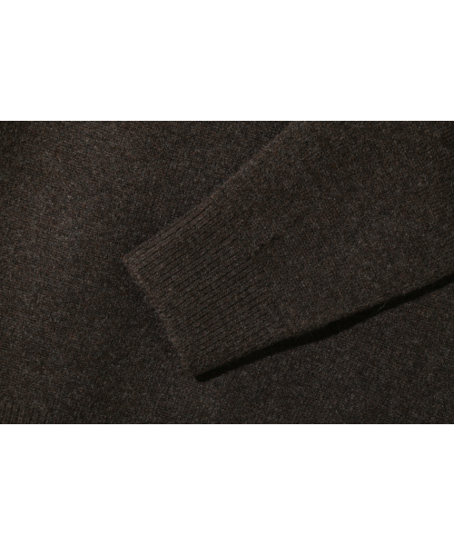 BASEMOMENT（ベースモーメント）の「キャッシュライクVネッククロップニットメランジブラウン（ニット/セーター・メンズ・その他・M/L）」の14枚目の写真