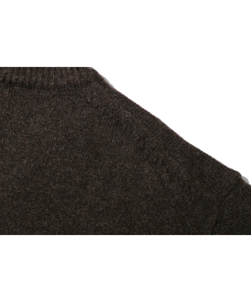 BASEMOMENT（ベースモーメント）の「キャッシュライクVネッククロップニットメランジブラウン（ニット/セーター・メンズ・その他・M/L）」の15枚目の写真