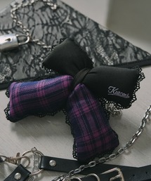 DearMyLove（ディアマイラブ）の「【クロミ×DML】ぷっくりリボンバッグチャーム【海外発送不可】（キーホルダー）」