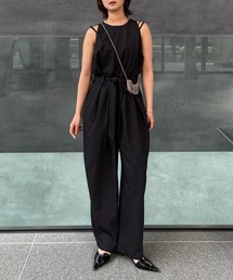 Ameri(�A����)��COLOR PINSTRIPE CURVY ROMPERS(�Ȃ�/�I�[���C������)