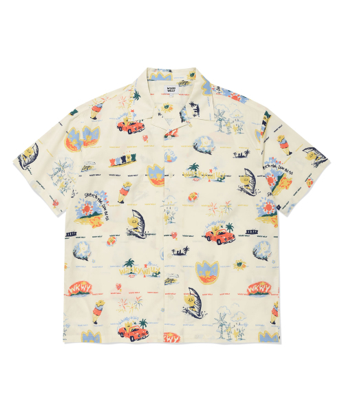 Wacky WiLLy(ワッキーウィリー)の「キキハワイアン半袖シャツパターン(シャツ/ブラウス・メンズ・その他・SMALL/MEDIUM/LARGE/X-LARGE)」の8枚目の写真