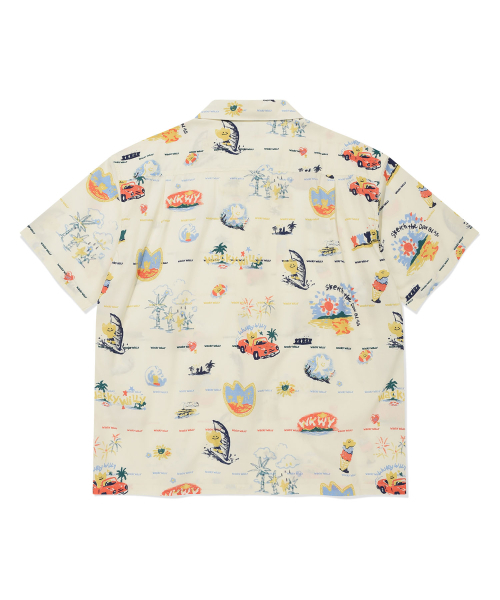 Wacky WiLLy(ワッキーウィリー)の「キキハワイアン半袖シャツパターン(シャツ/ブラウス・メンズ・その他・SMALL/MEDIUM/LARGE/X-LARGE)」の2枚目の写真