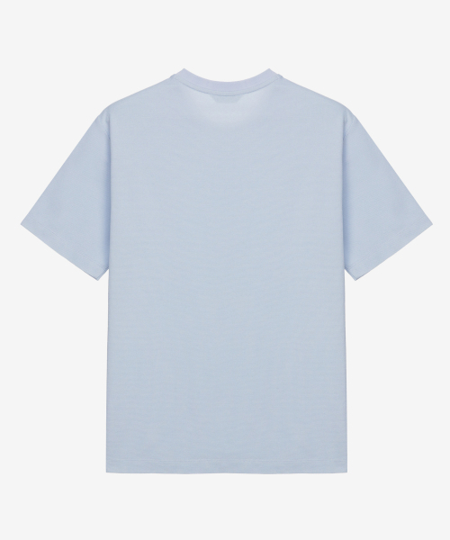 MINDBRIDGE(マインドブリッジ)の「ワッフル組織Tシャツ - 3色 MYTS3123(Tシャツ/カットソー・メンズ・ホワイト/ライトブルー/ブラック・110/100/95/105)」の7枚目の写真