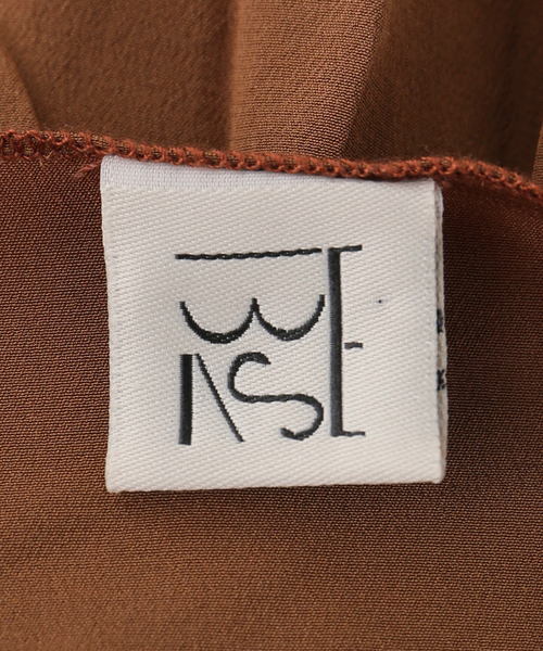 BASERANGE(ベースレンジ)の「【BASERANGE/ベースレンジ】MECO TOP(シャツ/ブラウス・レディース・キャメル・SMALL)」の5枚目の写真