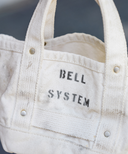 FRAMeWORK（フレームワーク）の「BELL SYSTEM キャンバスツールバッグXSショート（トートバッグ・レディース・ホワイト系その他・FREE）」の4枚目の写真