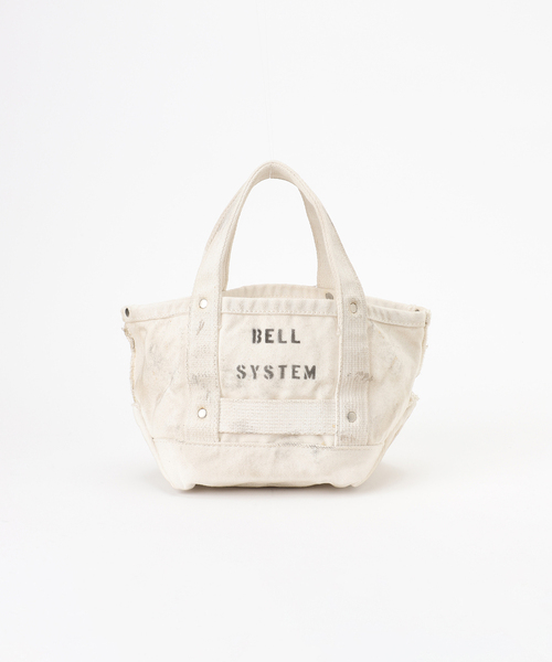 FRAMeWORK（フレームワーク）の「BELL SYSTEM キャンバスツールバッグXSショート（トートバッグ・レディース・ホワイト系その他・FREE）」の8枚目の写真