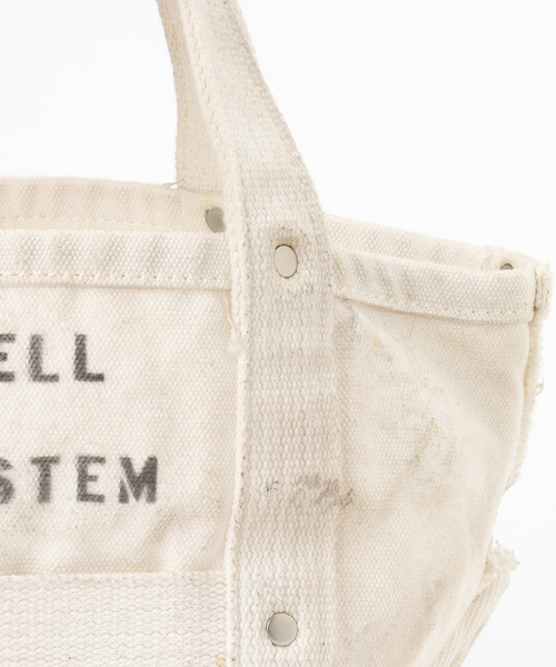 FRAMeWORK（フレームワーク）の「BELL SYSTEM キャンバスツールバッグXSショート（トートバッグ・レディース・ホワイト系その他・FREE）」の15枚目の写真