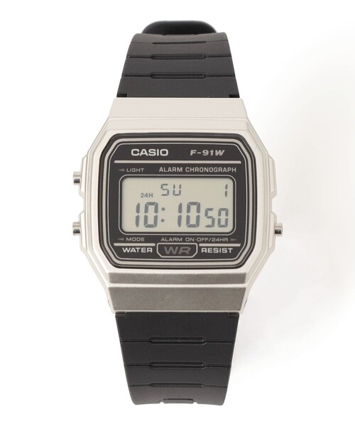 CASIO（カシオ）の「CASIO: F-91WM-7AJH ウォッチ（デジタル腕時計・メンズ・ブラック・ONE SIZE）」の4枚目の写真