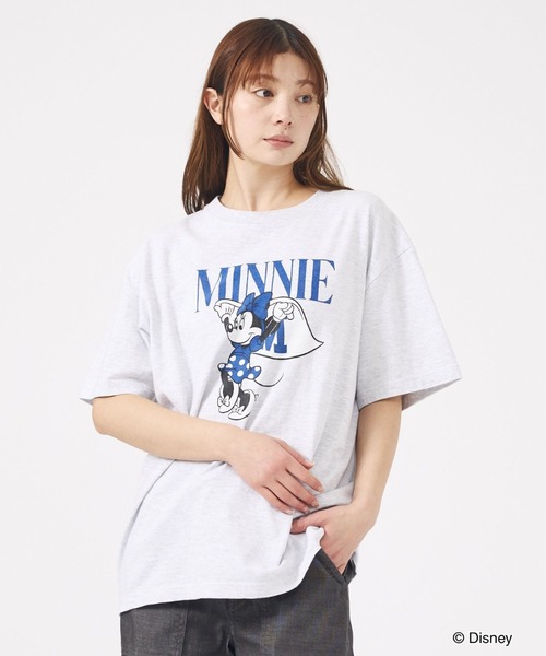 GOOD ROCK SPEED（グッドロックスピード）の「【GOOD ROCK SPEED/グッドロックスピード】ミニー/マントTシャツ/ディズニー/キャラクター/ミニーマウス【WEB限定】（Tシャツ/カットソー・レディース・グレー/ホワイト・フリー）」の10枚目の写真