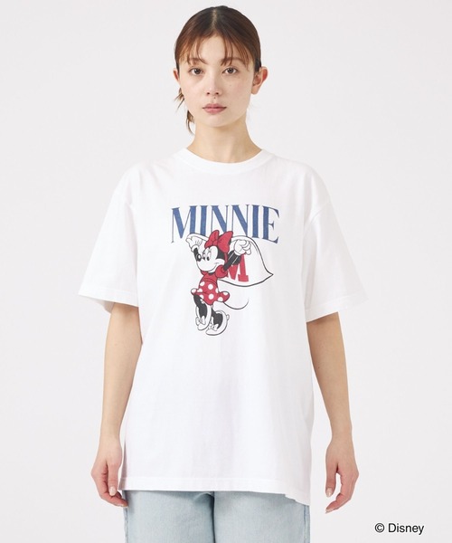 GOOD ROCK SPEED（グッドロックスピード）の「【GOOD ROCK SPEED/グッドロックスピード】ミニー/マントTシャツ/ディズニー/キャラクター/ミニーマウス【WEB限定】（Tシャツ/カットソー・レディース・グレー/ホワイト・フリー）」の17枚目の写真