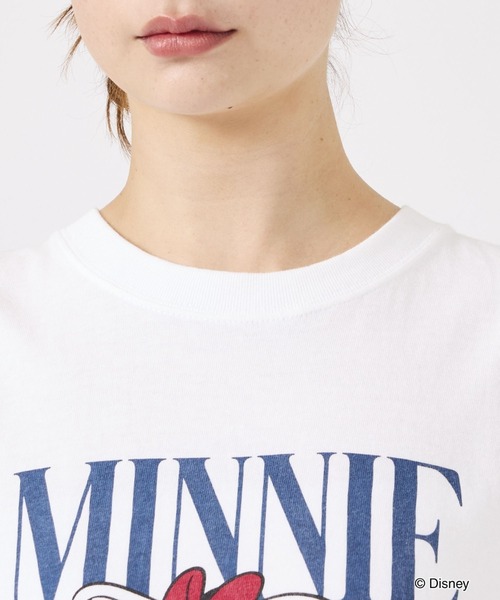 GOOD ROCK SPEED（グッドロックスピード）の「【GOOD ROCK SPEED/グッドロックスピード】ミニー/マントTシャツ/ディズニー/キャラクター/ミニーマウス【WEB限定】（Tシャツ/カットソー・レディース・グレー/ホワイト・フリー）」の20枚目の写真