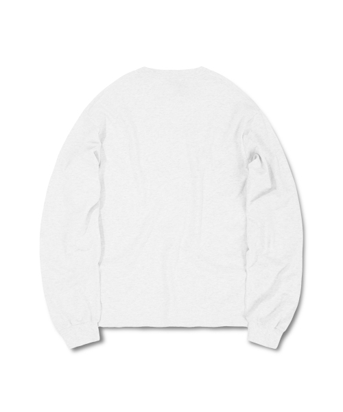 DURTの「WESTERN PATCH LONG SLEEVE TEE (LIGHT GREY)(Tシャツ/カットソー・レディース・その他・SMALL/LARGE/X-LARGE/MEDIUM)」の2枚目の写真
