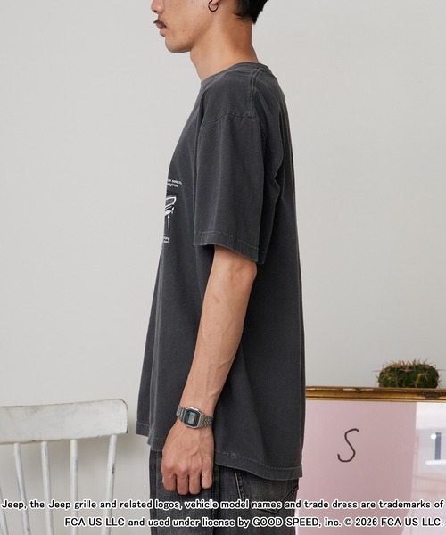 GOOD ROCK SPEED(グッドロックスピード)の「GOOD ROCK SPEED/グッドロックスピード ジープ CAR Pickup Promo T-Shirt 秋 秋服 2026年秋冬(Tシャツ/カットソー・メンズ・チャコールグレー・M/L/XL)」の20枚目の写真