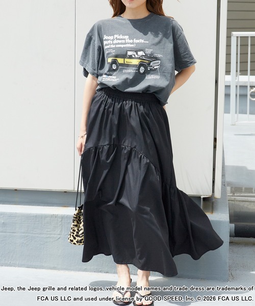 GOOD ROCK SPEED(グッドロックスピード)の「GOOD ROCK SPEED/グッドロックスピード ジープ CAR Pickup Promo T-Shirt 秋 秋服 2026年秋冬(Tシャツ/カットソー・メンズ・チャコールグレー・M/L/XL)」の6枚目の写真