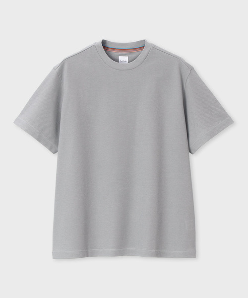 Paul Smith(ポールスミス)の「サーフニット 半袖Tシャツ / 163528 861ZN(Tシャツ/カットソー・メンズ・ネイビー/ライトグレー・MEDIUM/LARGE/X-LARGE)」の1枚目の写真