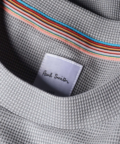 Paul Smith(ポールスミス)の「サーフニット 半袖Tシャツ / 163528 861ZN(Tシャツ/カットソー・メンズ・ネイビー/ライトグレー・MEDIUM/LARGE/X-LARGE)」の8枚目の写真