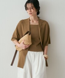 qualite | 【接触冷感・セットアップ対応】レーヨンストレッチニットジャケット(テーラードジャケット)