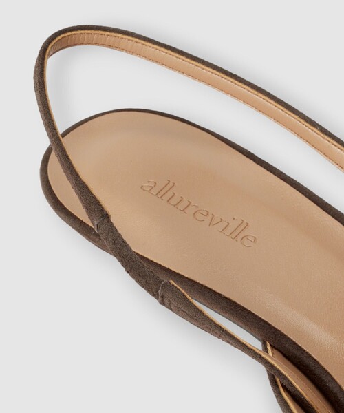 allureville(アルアバイル)の「スリングバックパンプス(パンプス・レディース・レッド系その他/ダークブラウン・23.5/22.5/24.5)」の10枚目の写真